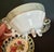 Vintage Royal Sealy Teacup & Saucer: Iridescent Green China With Pink Roses - Sold Individually Per Set For Sale - Image 10 of 11