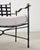 Pair of Mario Papperzini Amalfi Iron Lounge Chairs and Ottomans For Sale - Image 15 of 18