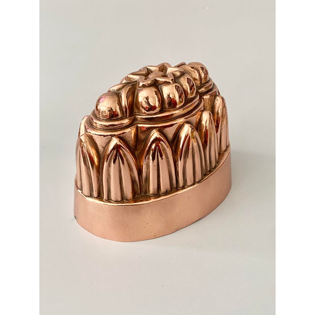 Late 19th Century 19th C Antique English Copper Jelly Mold For Sale - Image 5 of 16