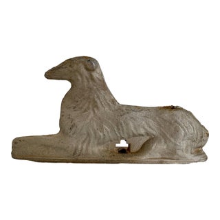 1960s Dog Gate Fence Topper Ornament For Sale