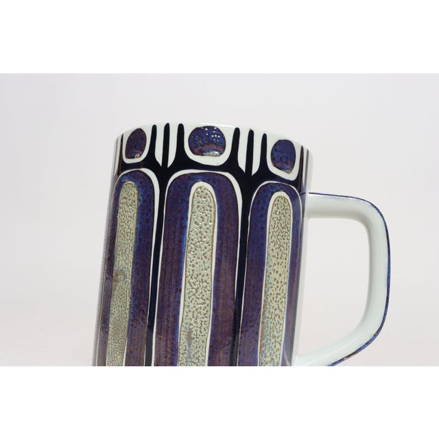 Danish Ceramic Fajence Oversized "Tenera" Mug / Vase German by Royal Copenhagen For Sale - Image 10 of 18