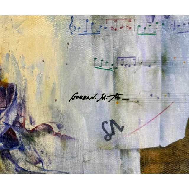 Giclee on canvas. Hand signed on front and verso by Michael Gorban. Hand numbered 88/99 on verso. Canvas is not stretched....