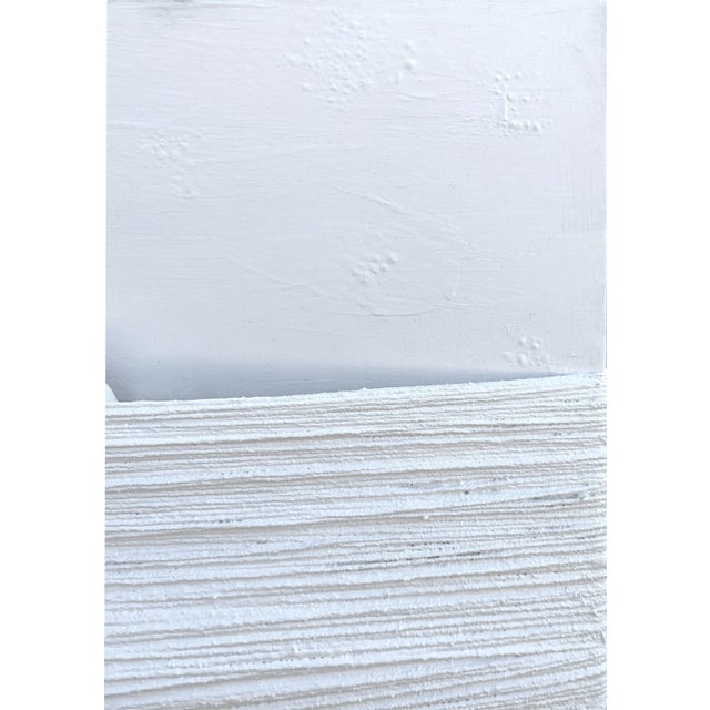 2022 “Stepping Out in Pink Sole” Contemporary White Found Object Shoe Painting by Tra' Slaughter For Sale In Houston - Image 6 of 10