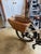 Vintage Wicker French Market Basket With Bicycle Mount & Carrying Handle For Sale - Image 10 of 12