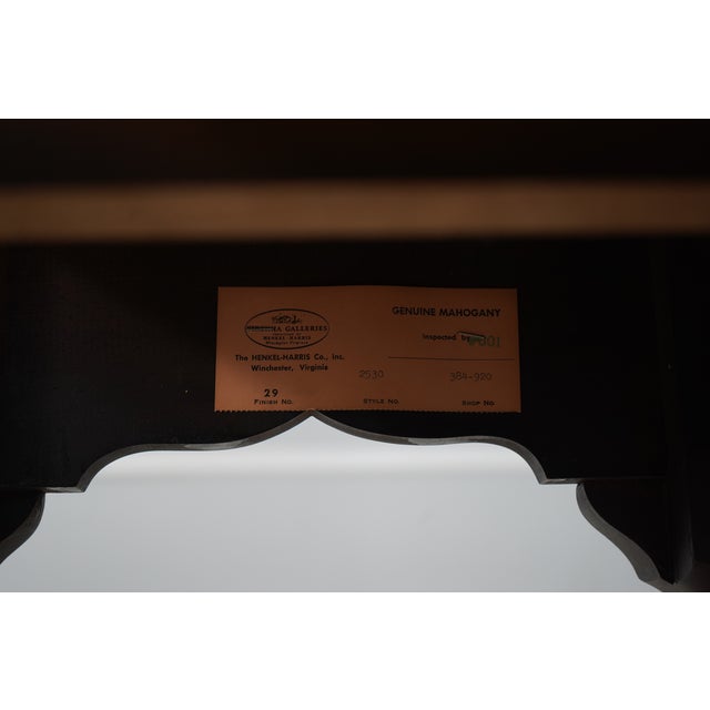 Henkel Harris Mahogany Fall Front Silver Chest For Sale - Image 18 of 18