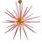 Pink Sputnik Spikes Pendant Lamp For Sale
