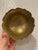 1930s Vintage Small Brass Mid-Century Modern Lotus Flower Bowl For Sale - Image 5 of 5