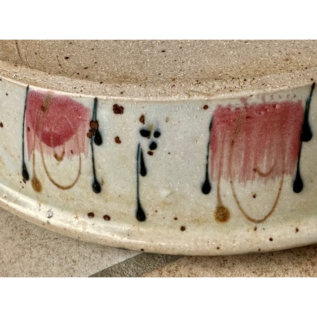 Studio Ceramic Art Tray, Germany, 1980s For Sale - Image 11 of 13