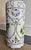 Beautiful porcelain ceramic umbrella holder is hand-painted in royal blue, green, and rose pink on white background. Made...