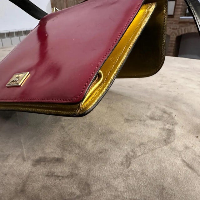 Moschino A 1980s Iconic Franco Moschino Small Hand Bag For Sale - Image 4 of 12