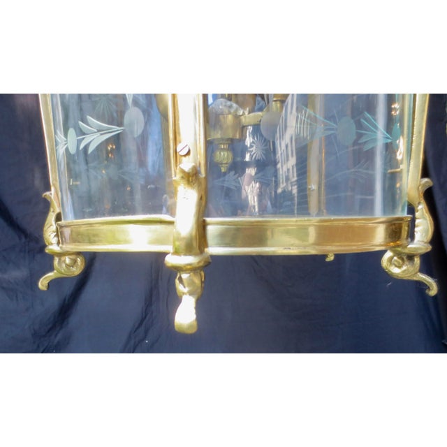 Mid- 20th Century French Ormolu Lantern For Sale - Image 9 of 9