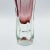 Glass 1970s Handcrafted Pink Vase in Murano Glass. Made in Italy For Sale - Image 7 of 7