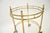 1970s Vintage French Brass Drinks Trolley, 1970s For Sale - Image 5 of 8