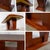 Late 20th Century Modern Large Custom Mahogany Dining or Conference Table W/Double Pedestal Trestle Base For Sale - Image 14 of 18