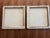 Blue Mid 20th Century Pair of Modern Figurative Portrait Paintings, Signed George King, 20in Square For Sale - Image 8 of 8