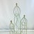 Mint 1940s Vintage French Neoclassical Iron Fluer De Lis Monumental Topiary Frames - Set of 3 For Sale - Image 8 of 18