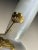 Glass Fine Antique Art Nouveau Iridescent Satin Glass Vase W/ Gilt Bronze Overlay For Sale - Image 7 of 15