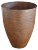 Bauhaus Copper Vase by Albert Gustav Bunge, 1930s For Sale
