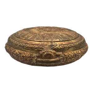 Hilda Flack Designs Vintage Pocket Watch Style Decorative Box