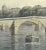 1950s Pierre Desaules, Royal Bridge, Paris, Watercolor on Paper, 1951 For Sale - Image 5 of 10