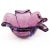 Beautiful vintage Murano hand blown Sommerso purple and blue Italian art glass 4 leaf clover shaped bowl, trinket / ring...