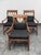 McGuire Style Bamboo + Rattan Armchairs, Set of Three For Sale - Image 11 of 12
