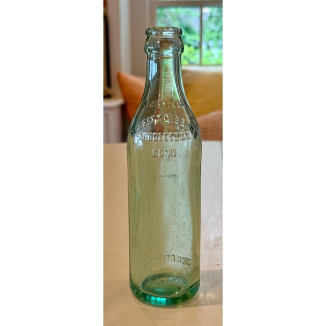 Vintage Pre -1940 Glass Beverage Bottles, Set of 5 For Sale - Image 9 of 17