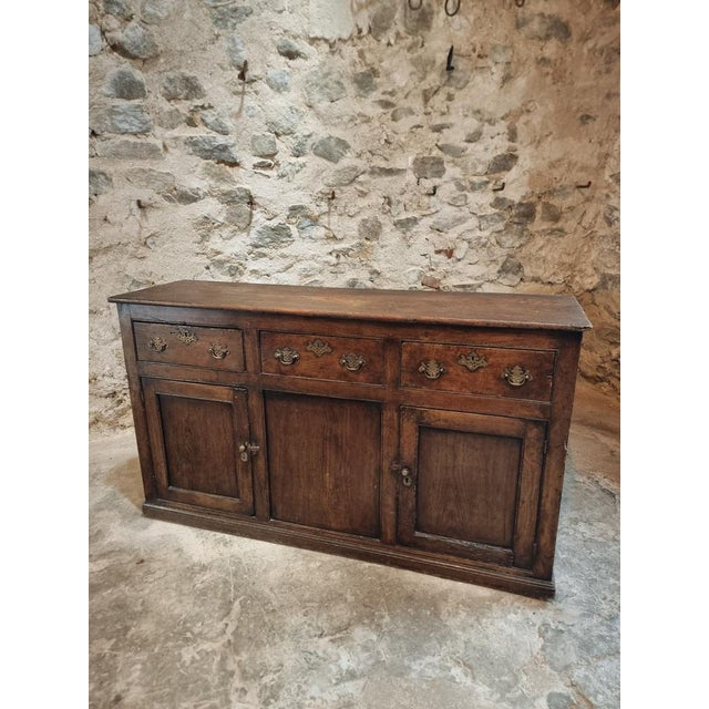 Georgian Chestnut Dresser or Sideboard, 18th Century For Sale - Image 14 of 17