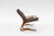 A fantastic condition vintage low-back Kengu armchair. Designed by Elsa&Nordahl Solheim and manufactured by Rybo Rykken &...