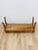 French Style Bentwood Rattan Woven Bench Vintage MCM 1960s Accent Boho Design For Sale - Image 11 of 11