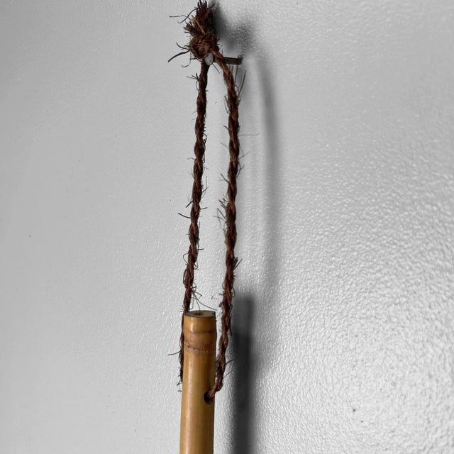 Japanese Bamboo Ikebana Hanger, 1970s For Sale - Image 15 of 18