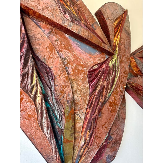 Laddie John Dill Laddie John Dill – Original Large Mixed Media "Bird" Wall Sculpture For Sale - Image 4 of 5