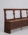 20th Century Italian Wooden Bench with Upholstered Seat For Sale - Image 12 of 13