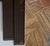 Mid-Century Modern Parquet Wood Tv Tray Tables, Set of 5 With Stand For Sale - Image 13 of 13