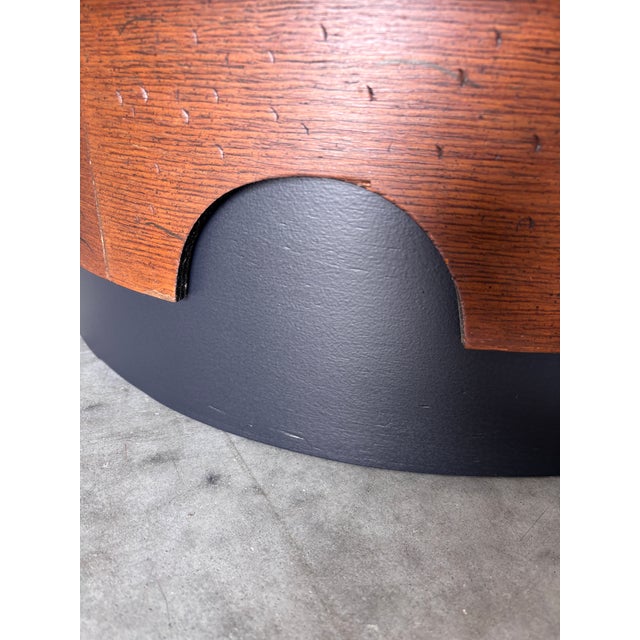 Restored Mid Century Adrian Pearsall Strictly Spanish Swivel Club Chair Pair For Sale In Tampa - Image 6 of 7