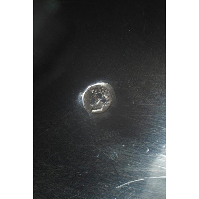 French Restoration Era Silver and Crystal Candy Dish For Sale - Image 17 of 18