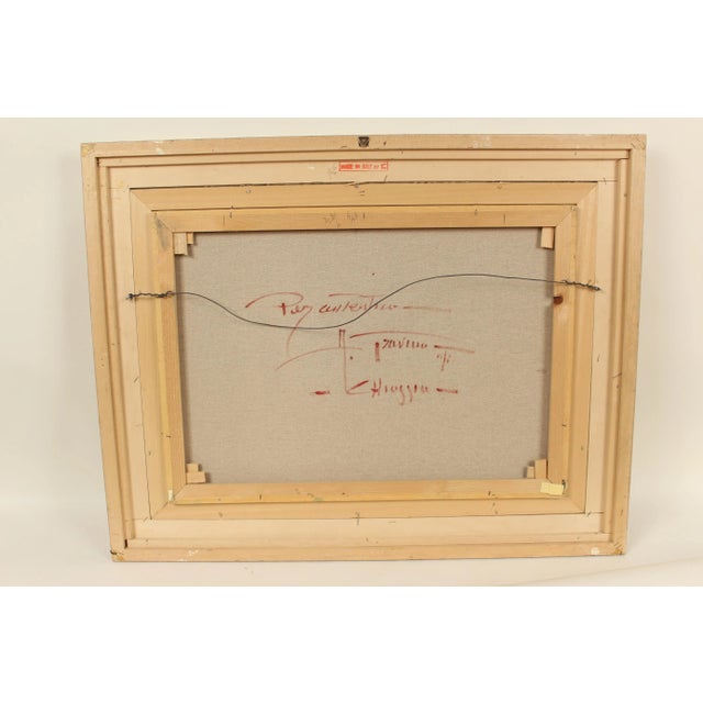 Painting by Italian Artist Antonio Gravin For Sale - Image 10 of 13