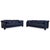 DS 17 3-Seater Sofas in Dark Blue Leather from de Sede, Set of 2 For Sale - Image 13 of 13