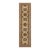Boho Chic Ziegler Gold/Tan Wool Runner Rug- 2'6'' X 9'5'' For Sale