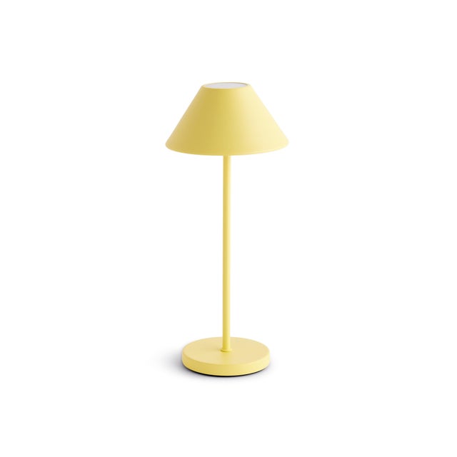 Metal Alluna Cordless Led Lamp 14" - Yellow For Sale - Image 7 of 7