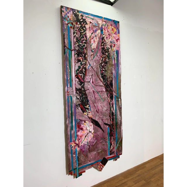 Large scale painting by noted artist Terence La Noue, dated 1982. La Noue often titled his paintings after places he had...