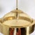 Pair of Mid Century Modern Glass Pendant Lights 1970s For Sale - Image 10 of 14