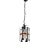 Mid-Century Modern Brutalist Pendant Lamp in Wrought Iron and Colored Murano Glass attributed to Tom Ahlström & Hans Ehrich, Sweden, 1960s For Sale - Image 3 of 9