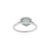 18k Gold 1.09ct Pear Cut Paraiba Tourmaline Diamond Halo Cluster Ring Size 4 For Sale - Image 10 of 18