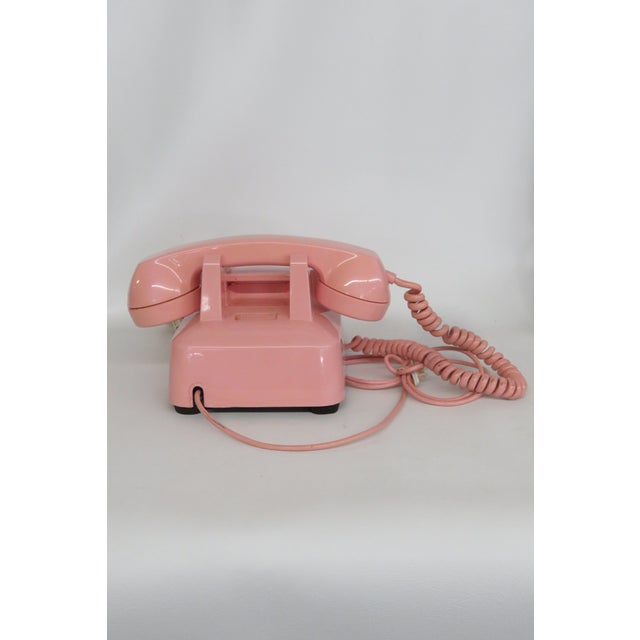 Western Electric Bell System Pink Telephone Classic Rotary Dial Phone 4575b For Sale - Image 13 of 18