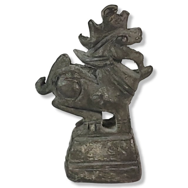 Antique Burmese Bronze Opium Weights Set of 6 For Sale - Image 4 of 13