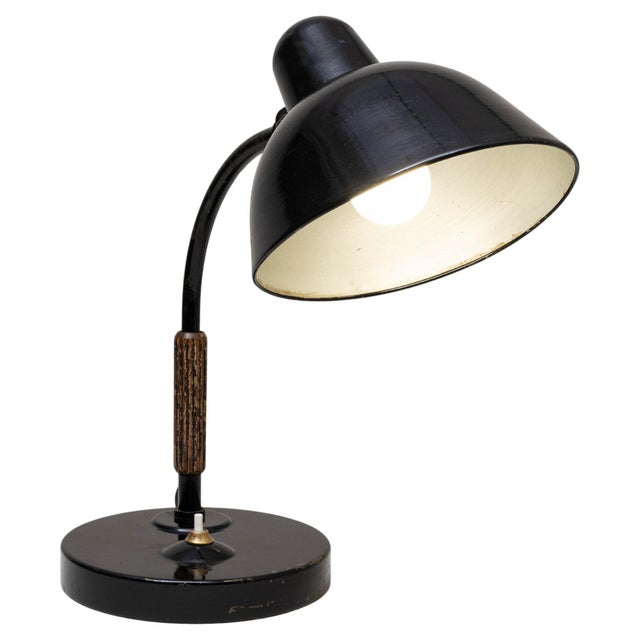 1930s German Model L99 Metal Table Lamp By Siemens For Sale - Image 15 of 18