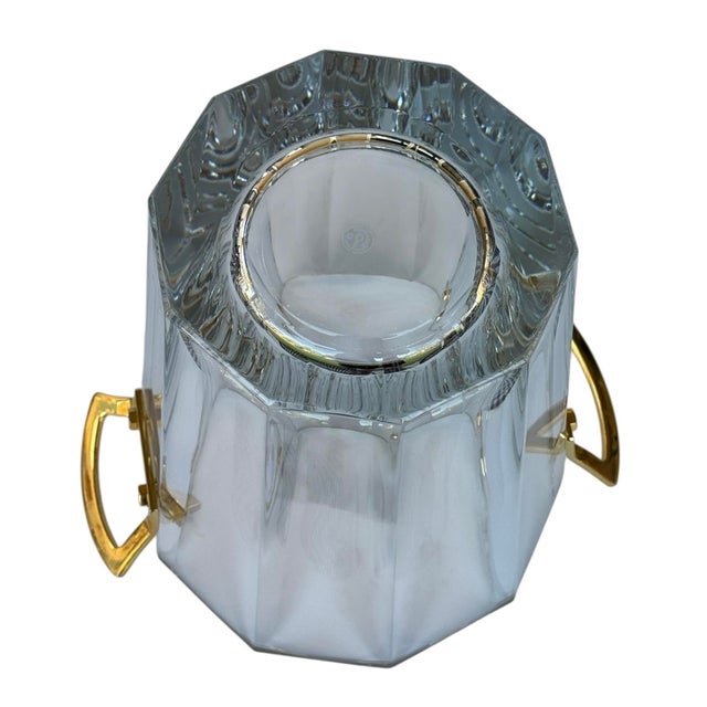 1970s Baccarat French Crystal Maxim Champagne Ice Bucket For Sale - Image 12 of 12