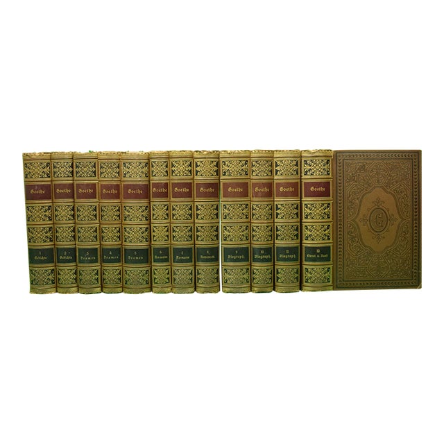 "Goethe Werke Vols 1-12" 1900 Kurz, Heinrich (Herausgegeben Von) For Sale