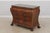 Traditional Maitland Smith Flame Mahogany Marble Top Bombe Dresser For Sale - Image 3 of 18